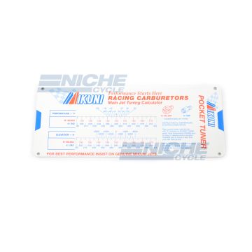 トニコ☆JET Mikuni N100.604 Large Round Main Jets