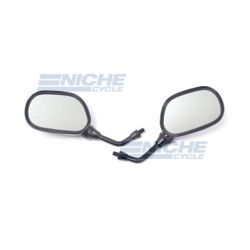 Mini Yamaha Scooter Mirror Set 8mm - Black 20-59611 