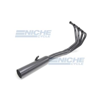 Honda CB400F 75-77 MAC 4-Into-1 Black Canister Exhaust System 201-0501 