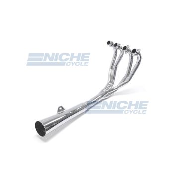 Suzuki GS 750/1100/1150 MAC 4-Into-1 Chrome Megaphone Exhaust System 003-0601 