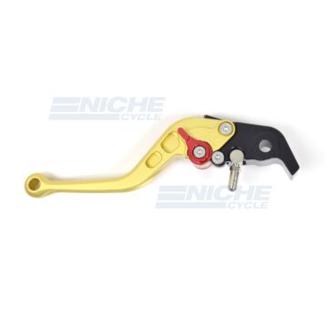 Click Adjust CNC Clutch Lever - Gold 30-25586G 