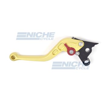 Click Adjust CNC Brake Lever - Gold 30-25584G 