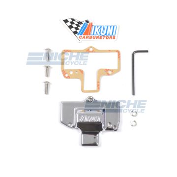 Mikuni HSR48 Chrome Carburetor Cap w/Logo KHS-032 