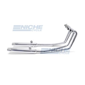 Yamaha XJ700 Maxim MAC 4-Into-2 Chrome Taper Exhaust System 412-0821 