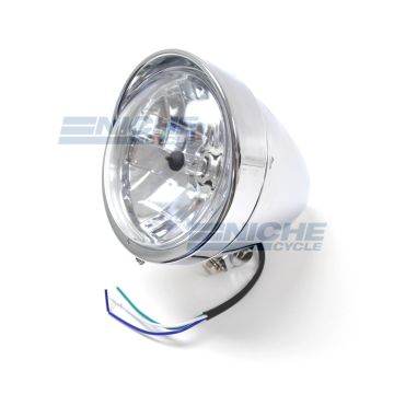 Deep Classic Hooded Headlight Assembly 66-84146 