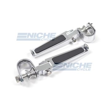Highway Footpeg Set -  “Black Rubber” 50-85408 