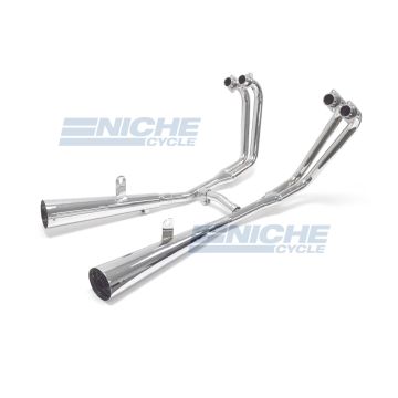 Yamaha Radian YX600 4-Into-2 Chrome Megaphone Exhaust System 004-2109 