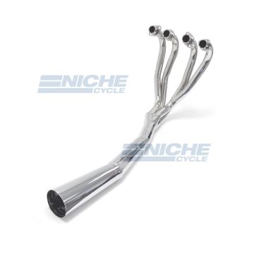 Suzuki GS750 GS850 MAC 4-Into-1 Chrome Megaphone Exhaust System 003-0301 
