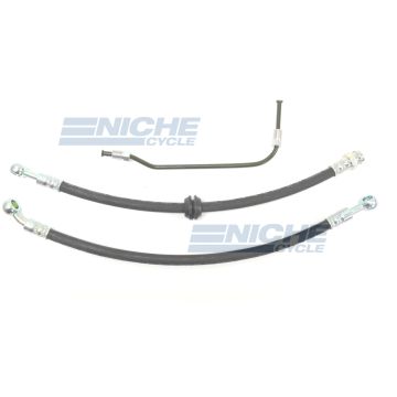 Honda CB500 CB550 Front Disc Brake Line Hose Kit NCS-HHK004 
