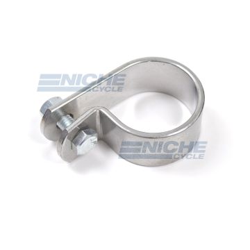 Universal Heavy Duty P-Body-Style 1-5/8" Head Pipe Muffler Clamp S0013H 