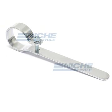 1-3/4” Chrome Clamp - 6” Straight Bracket 80-62322 