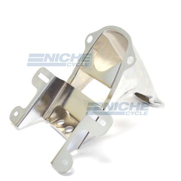 Honda CB400F Chrome Rear Tail Light Bracket - 84701-377-670XW 84701-377-670XW 