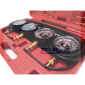 Carb Synchronizer Deluxe - 4 Gauge NCS68594R 