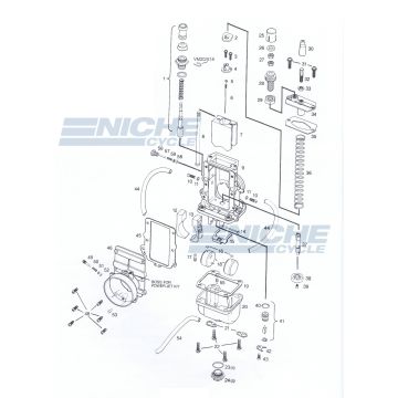 Mikuni TM38-86 Exploded View - Replacement Parts Listing TM38-86_parts_list 