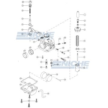 Mikuni VM18-144 Exploded View - Replacement Parts Listing VM18-144_parts_list 