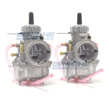 Mikuni 30mm Kawasaki KZ400 Carburetor Set VM30-83-KZ400 