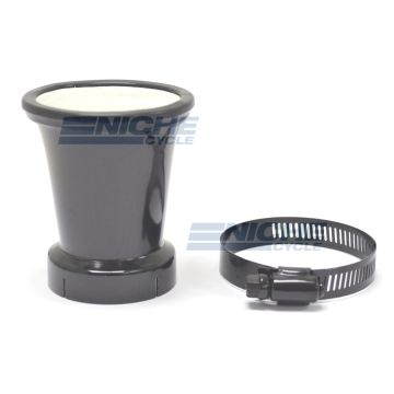 Velocity Stack 44mm ID, 62mm Length Black - Removable Screen TFV4462B 