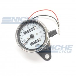 Mini Speedometer Gauge 160 MPH - 2.1:1 Ratio 58-43664A