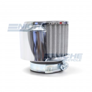 Air filter Pod w/Chrome Half Cover - 45mm 12-55780