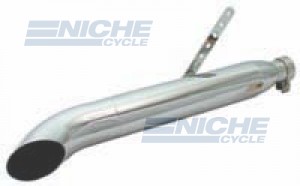 Muffler w/ Turn-Out Tip Left 45-20015