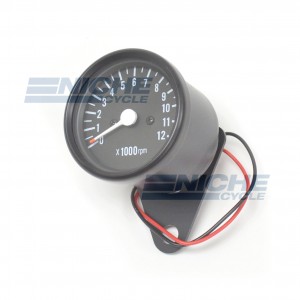 Mini Tachometer Gauge 12k RPM - 1:4 Ratio 58-43693B