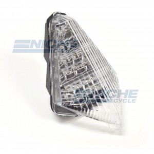 Yamaha YZF-R1 Clear LED Taillight Brake Light w/Integrated Turn Signals 62-39361LT