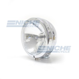 4.5" Harley Style Chrome 12v Spot Light E-Mark 67-84128