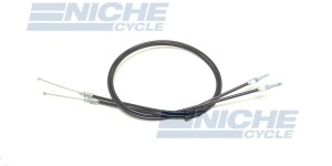 XR650L Mikuni/FCR Push/Pull Throttle Cable Set +6" NCS858B