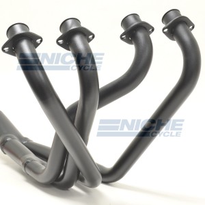 Suzuki GS700 GS750 Black 2.5 4-Into-2-to-1 Exhaust Header Head Pipes 991-0306HP