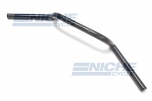 Handlebar - 1" Clubman Satin Black 23-12559S