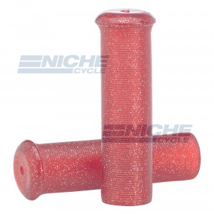 Grip Set - Metal Flake 1"x120mm - Red 42-21114